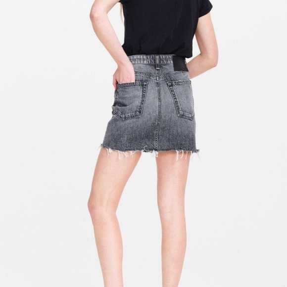 Itty Bitty Mini Skirt by rag & bone. - Picture 4 of 8